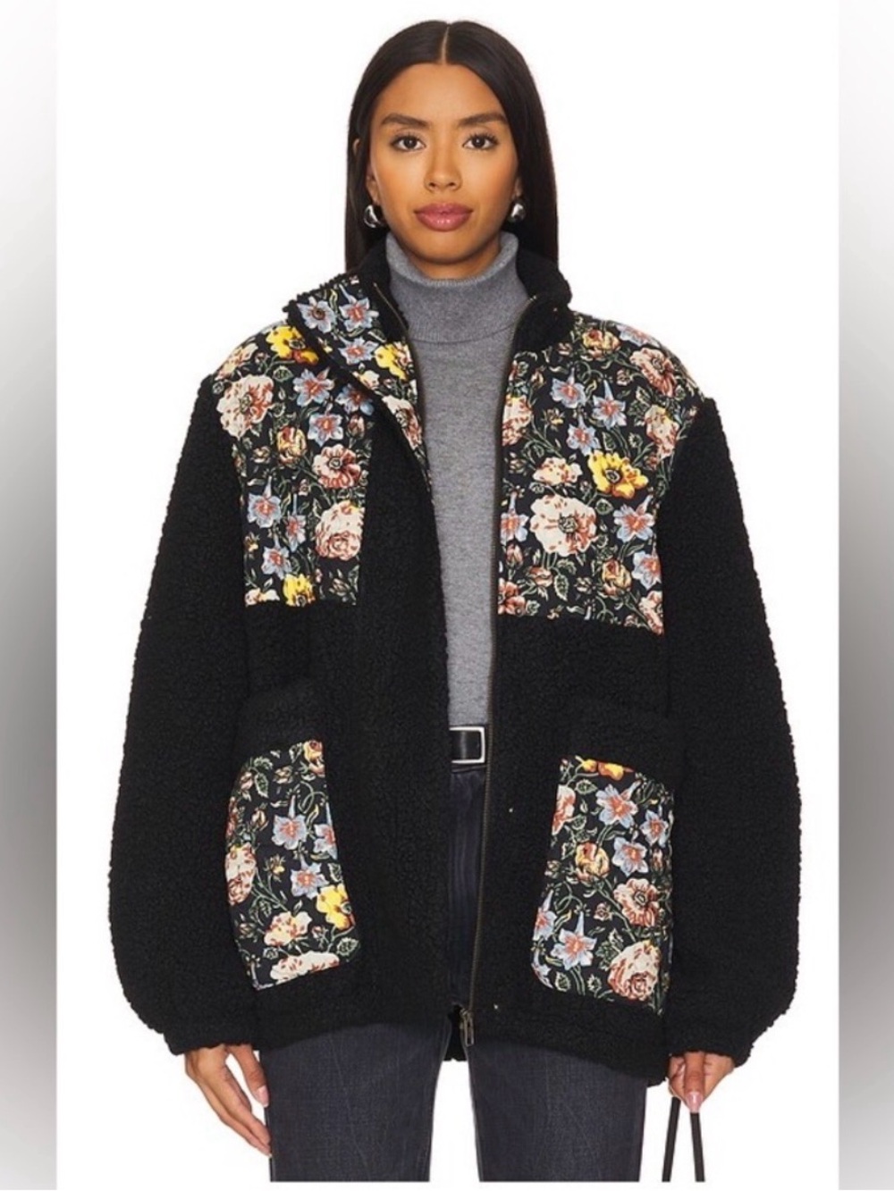 Rhode Liv Jacket in Ink Blossoming Canopy